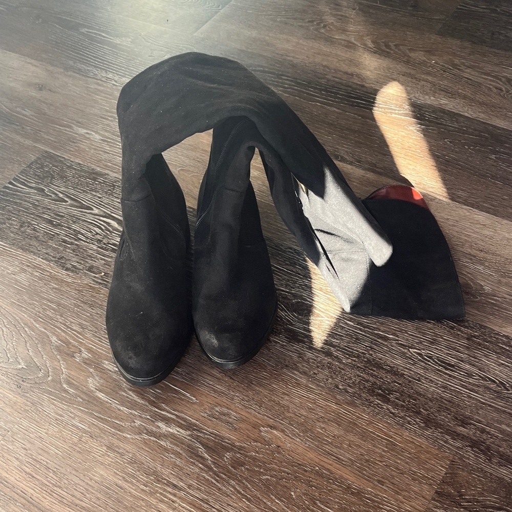 b.o.c. Black Over the Knee Boots